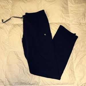 Navy Figs Scrub Pants